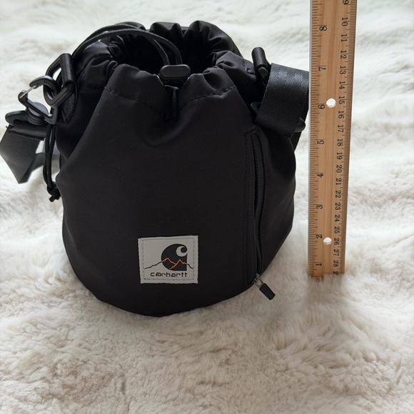 Carhartt Wip Bucket Outdoor Black Crossbody Bag - Picture 13 of 14